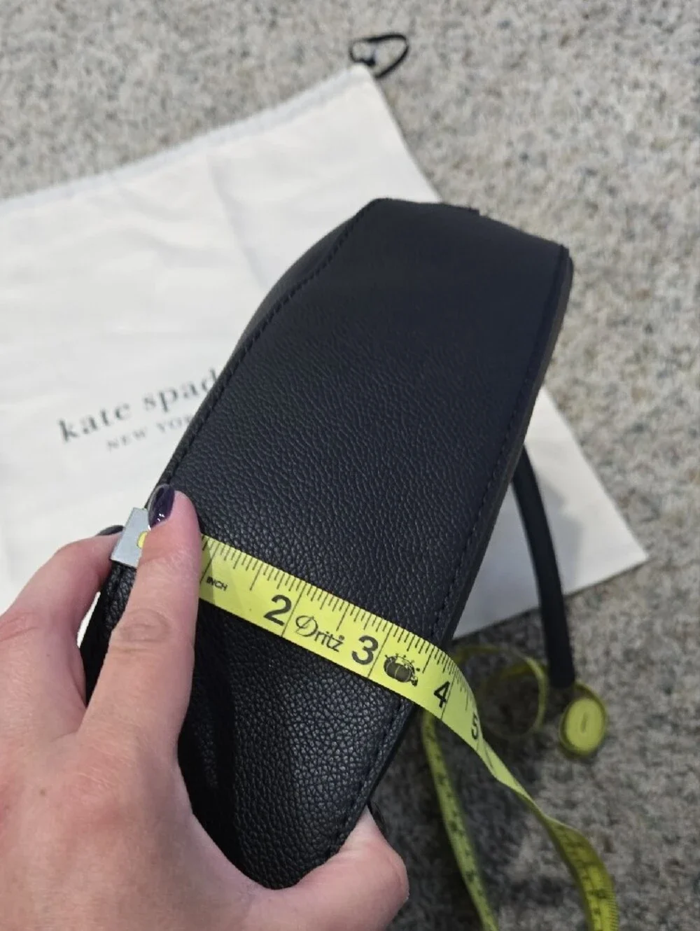 kate spade Black Pebbled Leather Shoulder Hobo